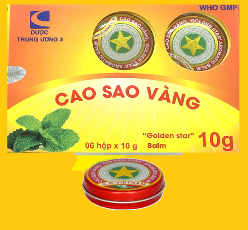 Golden star balsam - star,