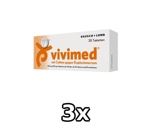Vivimed mit coffein - 3x,