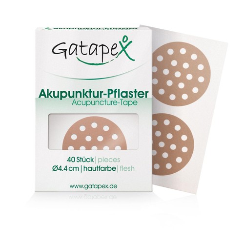 Akupunkturpflaster form rund - akupunkturpflaster,