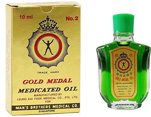 Gold medal medicated oil - gold,