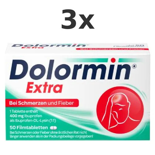 Dolormin extra ibuprofen - 3x,