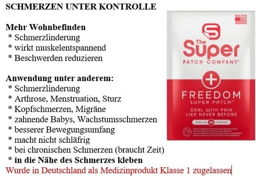 Super patch pflaster freedom - super,